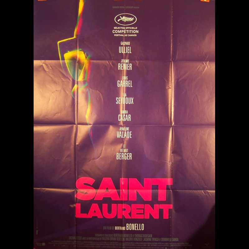 Affiche Du Film SAINT LAURENT CINEMAFFICHE