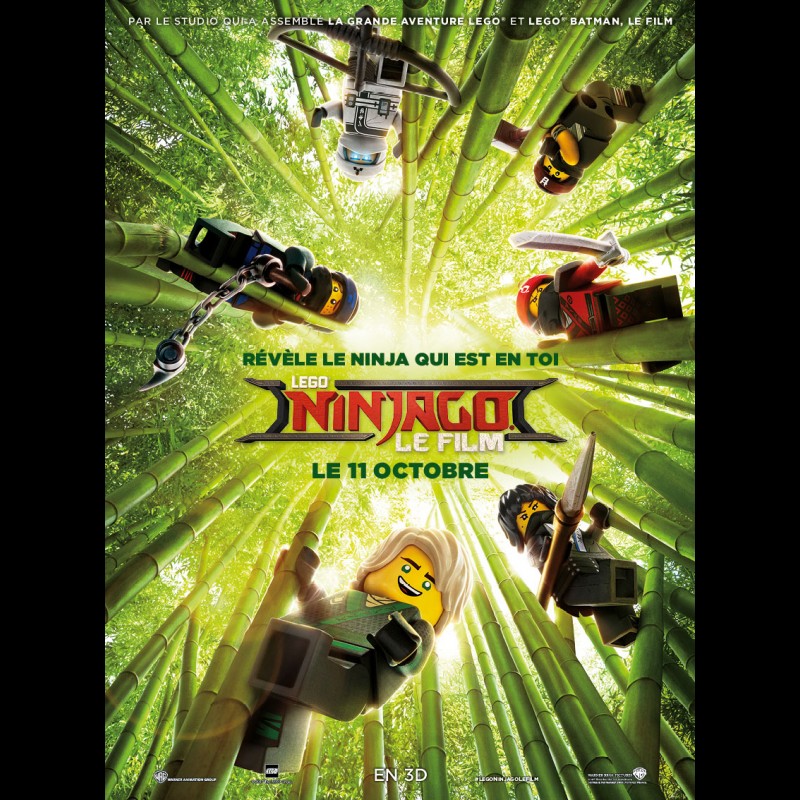 Affiche Du Film Lego Ninjago Cinemaffiche