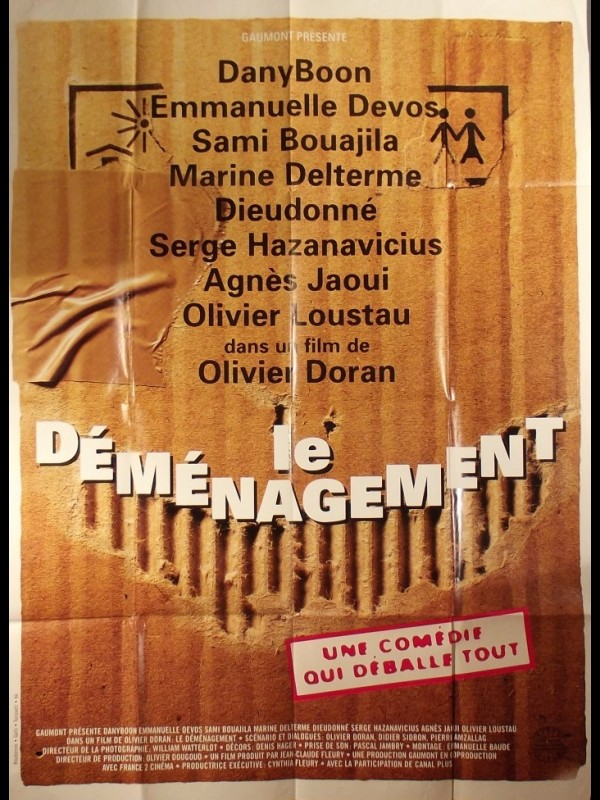 Affiche du film DEMENAGEMENT (LE) - CINEMAFFICHE