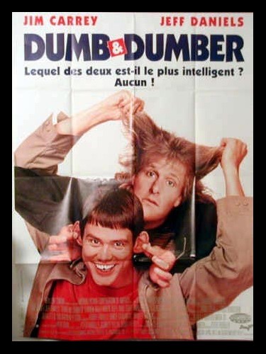Affiche du film DUMB AND DUMBER