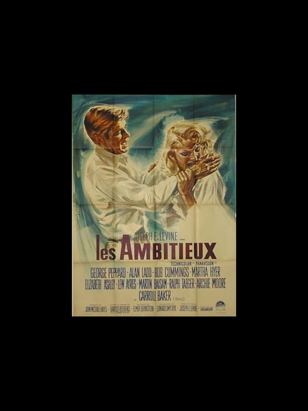 Affiche du film LES AMBITIEUX - Titre original : THE CARPETBAGGERS