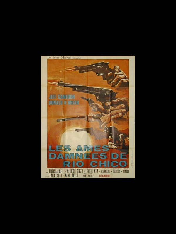 Affiche du film LES AMES DAMNEES DE RIO CHICO