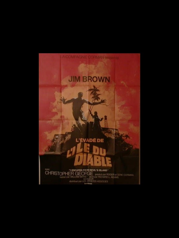 Affiche du film L'EVADE DE L'ILE DU DIABLE - Titre original : I ESCAPED FROM DEVIL'S