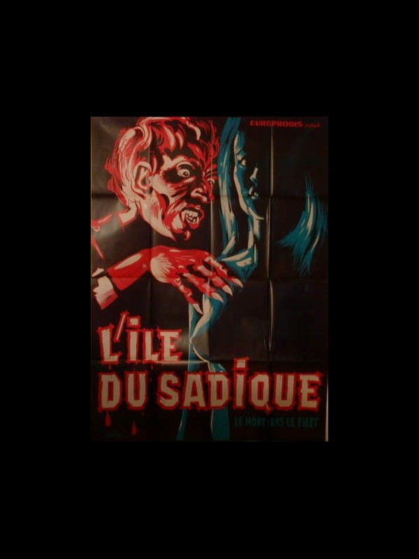 Affiche du film L'ILE DU SADIQUE - Titre original : EIN TOTER HING IM NETZ