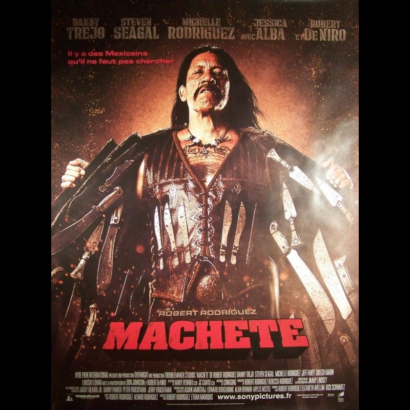 Affiche Du Film MACHETE (B) - CINEMAFFICHE