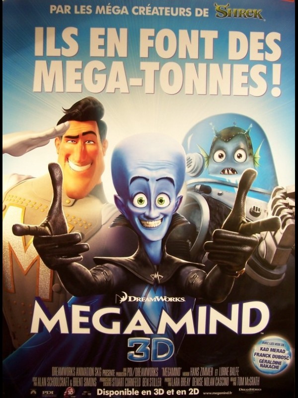 Affiche du film MEGAMIND