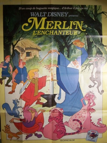 Affiche du film MERLIN L'ENCHANTEUR