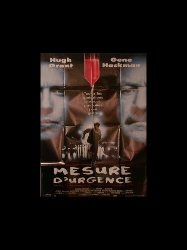 Affiche du film MESURE D'URGENCE