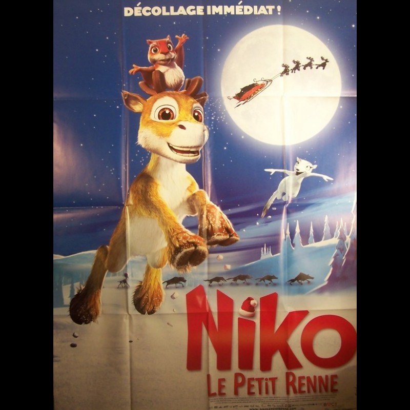 Affiche du film NIKO LE PETIT RENNE - CINEMAFFICHE