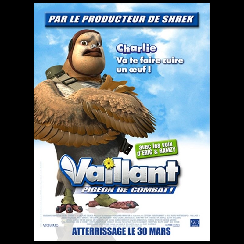 Affiche Du Film Vaillant Pigeon De Combat Valiant Cinemaffiche