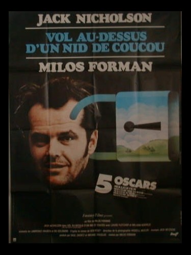 Affiche du film VOL AU DESSUS D'UN NID DE COUCOU - ONE FLEW OVER THE CUCKOO'S NEST