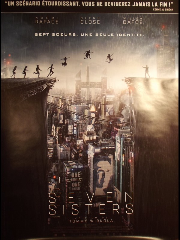 Affiche Du Film Seven Sisters What Happened To Monday Cinemaffiche 