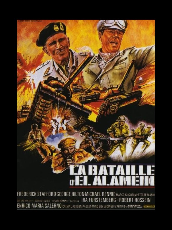 Affiche du film LA BATAILLE D'EL ALAMEIN - LA BATTAGLIA DI EL-ALAMEIN