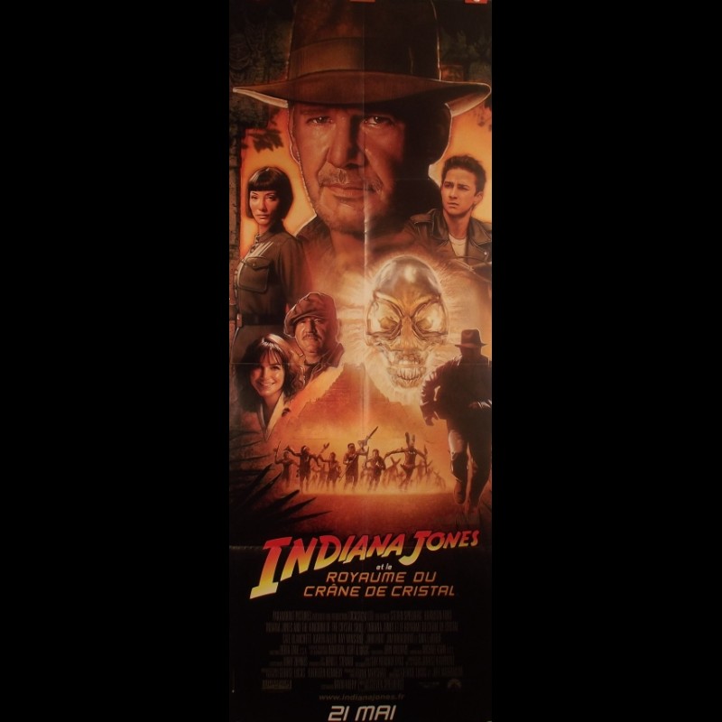 Affiche du film INDIANA JONES ET LE ROYAUME DU CRANE DE