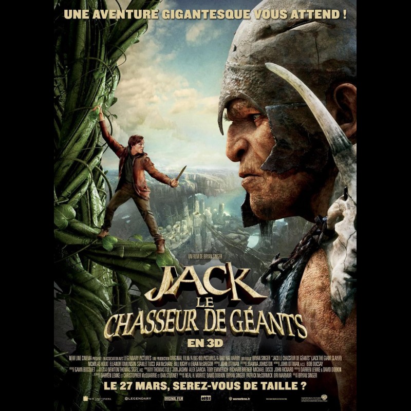 Affiche du film JACK LE CHASSEUR DE GEANTS Titre original