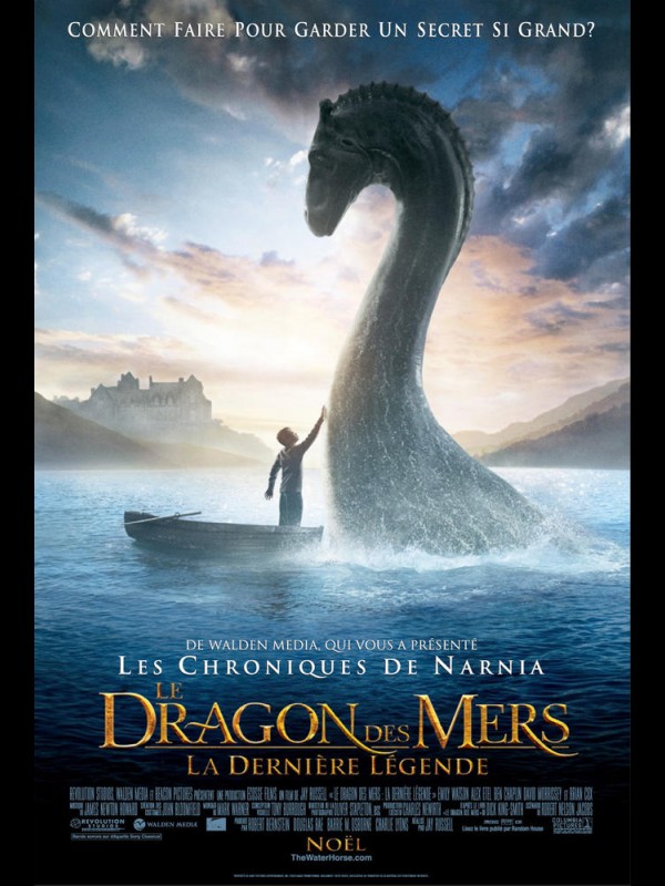 Affiche du film LE DRAGON DES MERS - Titre original : THE WATER HORSE