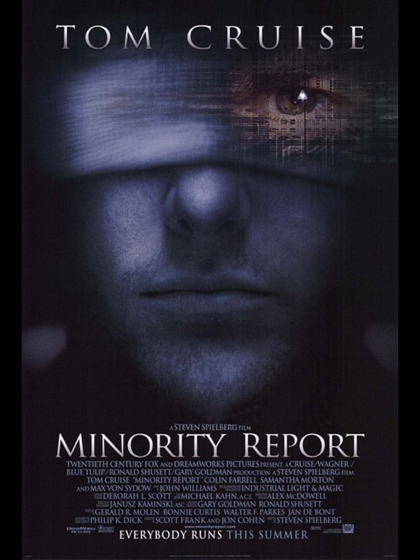 Affiche du film MINORITY REPORT (PREVENTIVE)