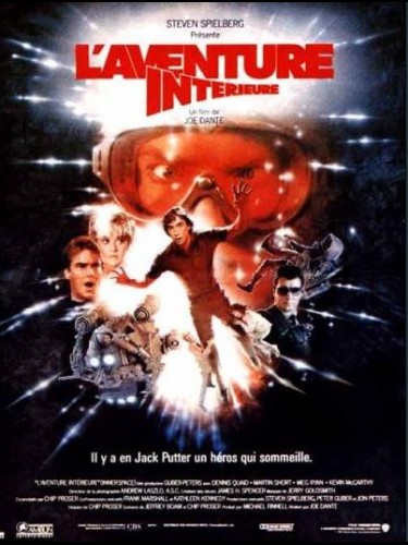 Affiche du film L'AVENTURE INTERIEURE - INNERSPACE