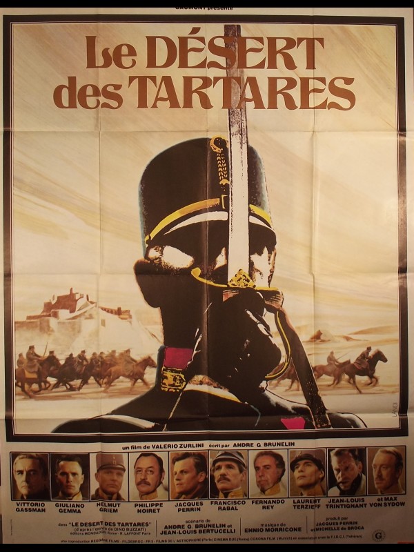 Affiche du film LE DESERT DES TARTARES