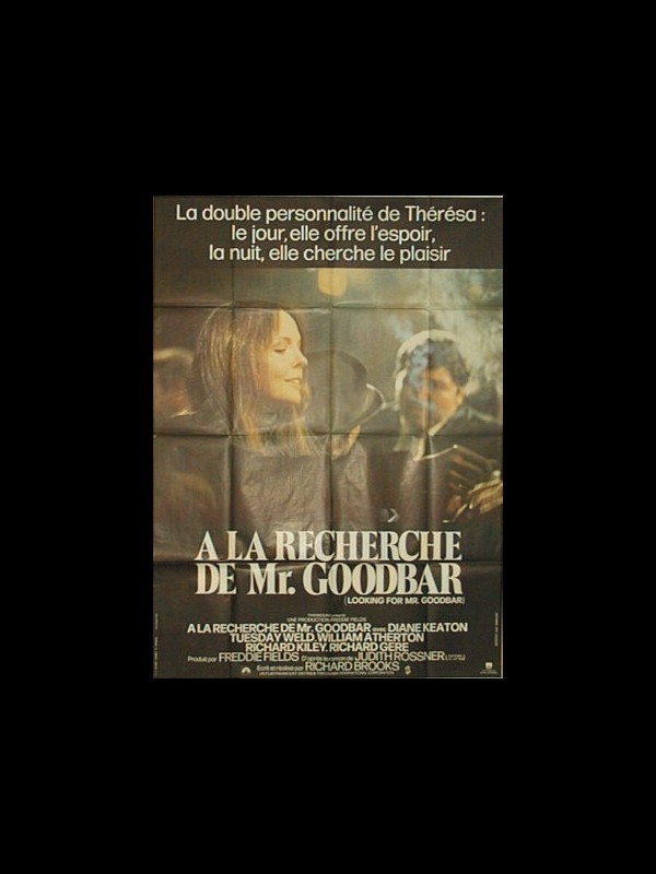 Affiche du film A LA RECHERCHE DE MR GOODBAR - Titre original : LOOKING FOR MR GOODBAR