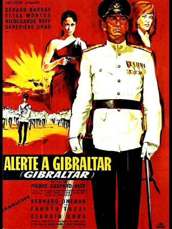 Affiche du film ALERTE A GIBRALTAR