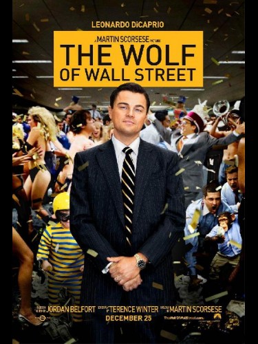 Affiche du film LE LOUP DE WALL STREET