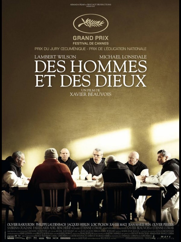 Affiche du film DES HOMMES ET DES DIEUX