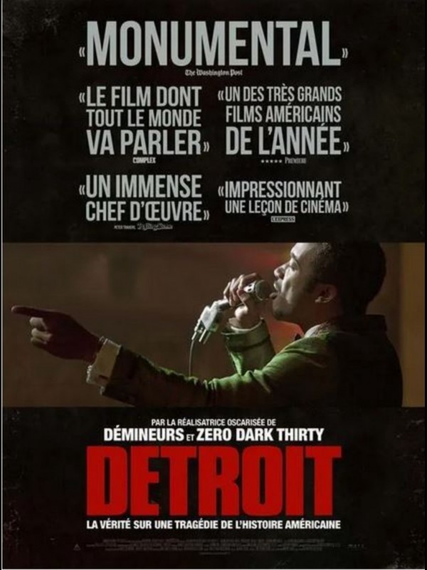 Affiche du film DETROIT