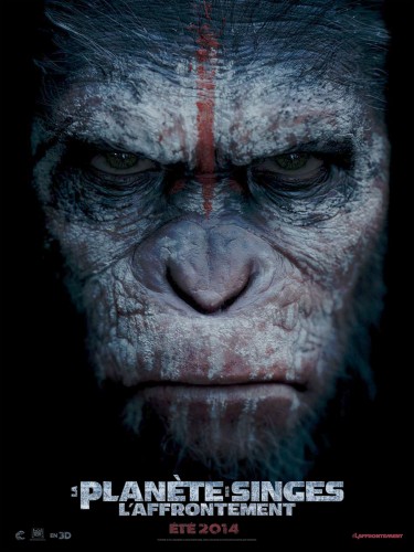 Affiche du film LA PLANETE DES SINGES - L'AFFRONTEMENT -