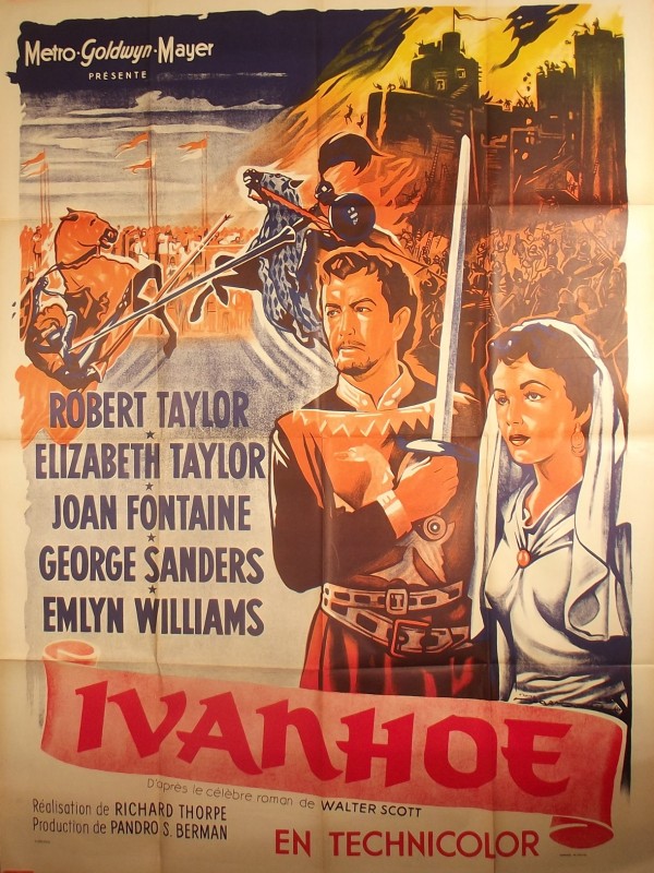 Affiche du film IVANOHE - IVANOHE