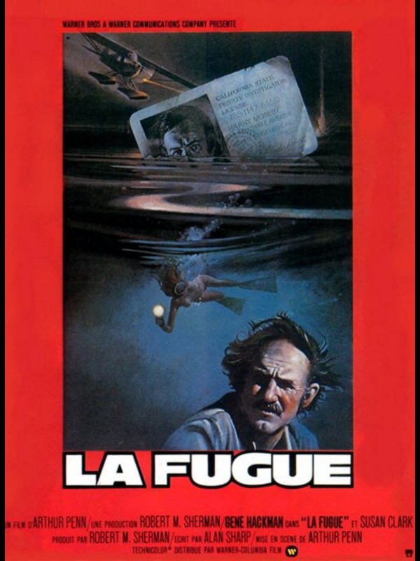 Affiche du film LA FUGUE - Titre original : NIGHT MOVES