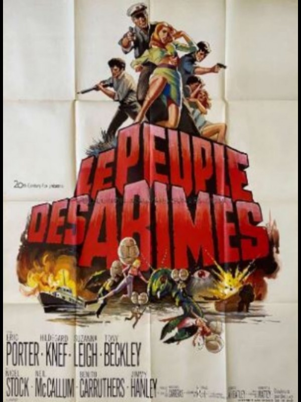 Affiche du film LE PEUPLE DES ABIMES - Titre original : THE LOST CONTINENT