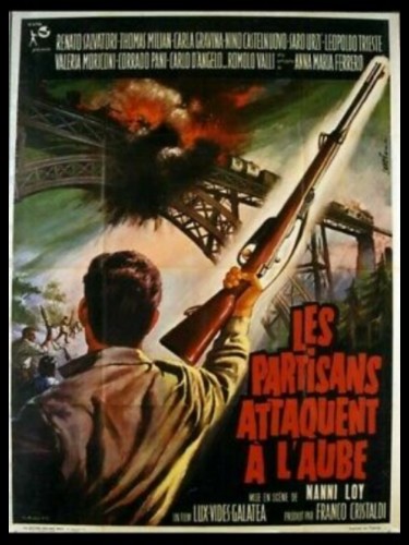 Affiche du film LES PARTISANS ATTAQUENT A L'AUBE