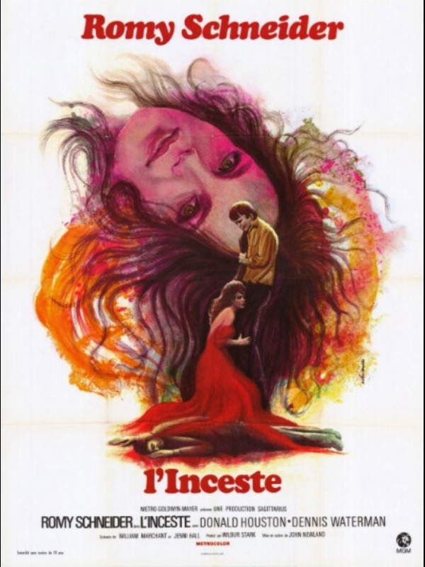 Affiche du film L'INCESTE - Titre original : MY LOVER, MY SON