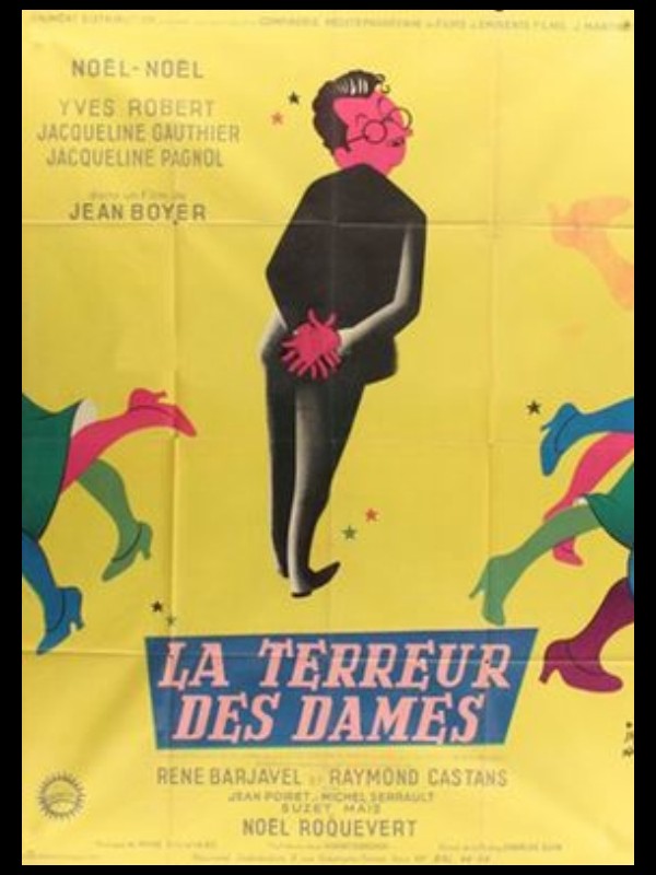 Affiche du film LA TERREUR DES DAMES