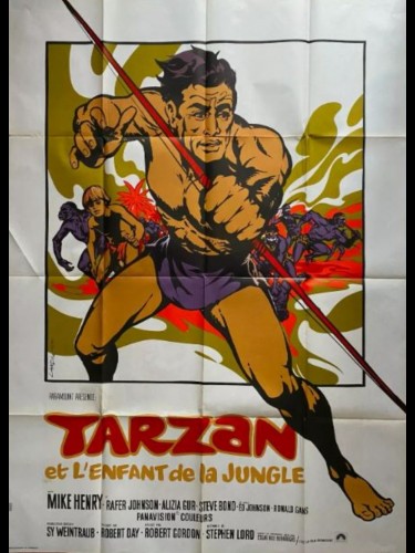 Affiche du film TARZAN ET L'ENFANT DE LA JUNGLE