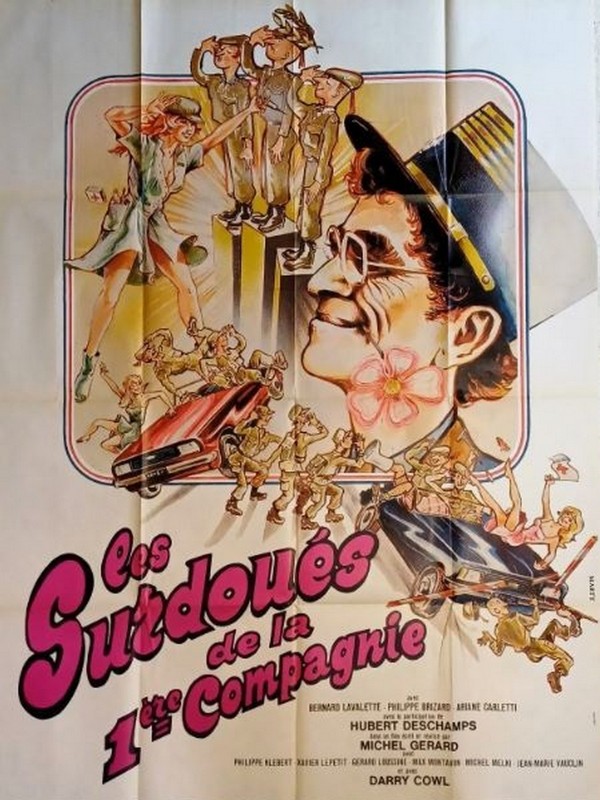 Affiche du film LES SURDOUES DE LA 1ERE COMPAGNIE