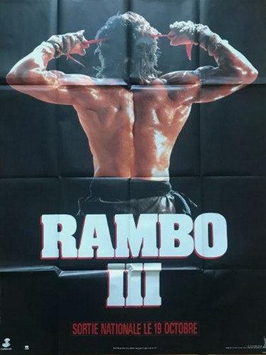 Affiche du film RAMBO 3 (PREVENTIVE ) - RAMBO 3