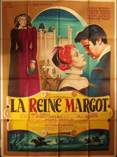 Affiche du film LA REINE MARGOT