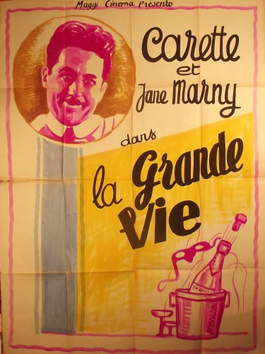 Affiche du film LA GRANDE VIE- court métrage -