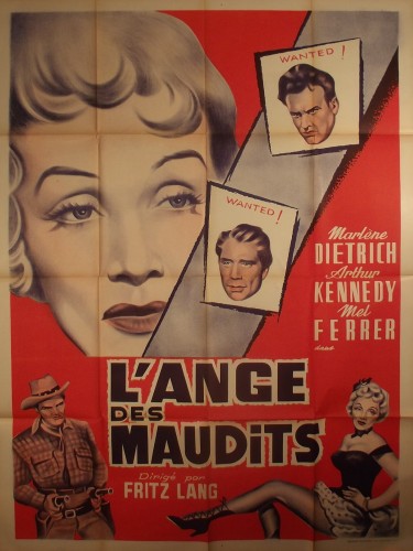 Affiche du film L'ANGE DES MAUDITS