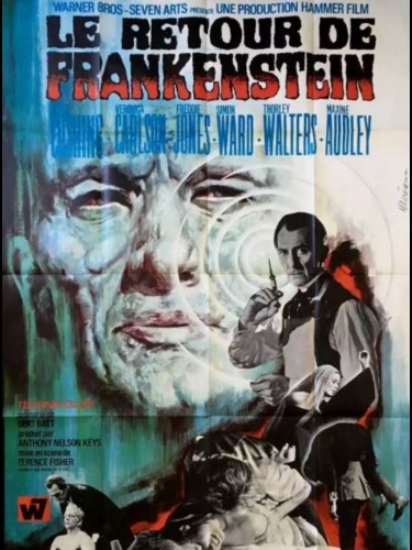 Affiche du film LE RETOUR DE FRANKENSTEIN