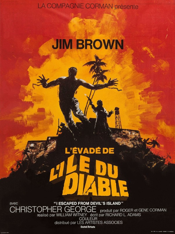 Affiche du film L'EVADE DE L'ILE DU DIABLE - Titre original : I ESCAPED FROM DEVIL'S