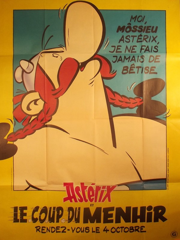 Affiche du film ASTERIX ET LE COUP DU MENHIR